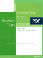 166 - 3 - FCE. Practice Tests Plus 2 With Key - 2014 - 208p PDF