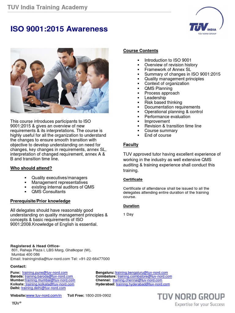 ISO 9001 Awareness | PDF | Iso 9000 | Quality Management