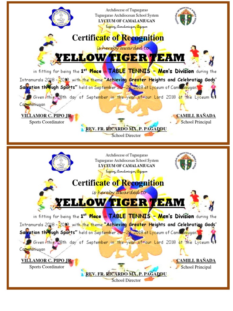 Cert Intrams | PDF
