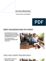 Deworming School