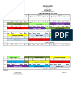 Dunga Integrated Class Schedule 2019-2020