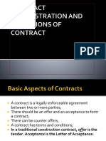 Contract Administration