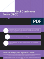 Present Perfect Continuous Tense (PPCT) : Lesson 1