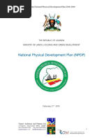 Uganda National Physical Development Plan 2018-2040