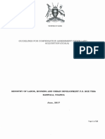 Guidelines For Compensation Assessment Under The Land Acquisition Act