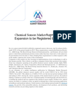 Chemical Sensors Market Augmented Expansion To Be Registered by 2024