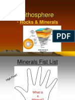 Lithosphere: Rocks & Minerals