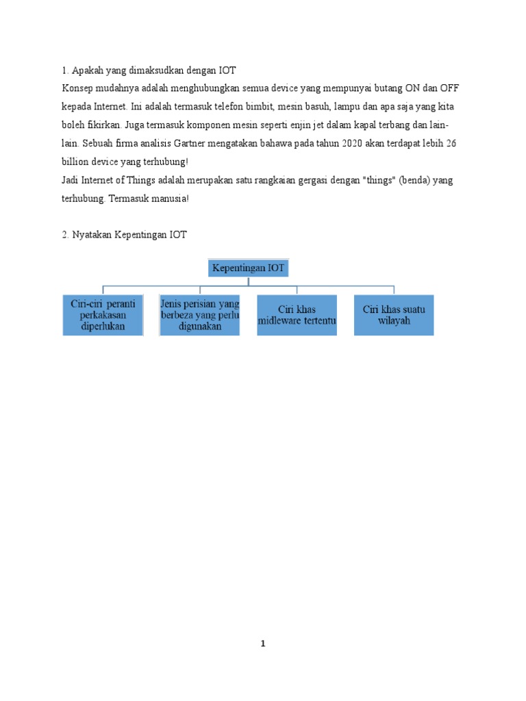 Pengenalan Internet Of Things