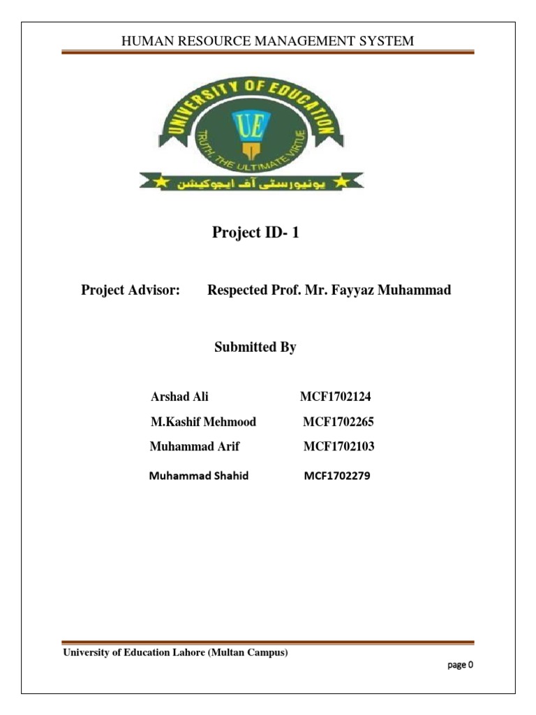 HR Management System Overview | PDF | Payroll | Human Resource Management