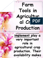 Farm Tools in Agricultur Al Crop Production