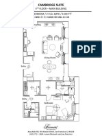 Cambridge Suite Floor Plan PDF