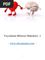 Yayınlanan Bilimsel Makaleler 1 PDF | PDF