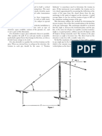 Stress Calculations in Guy Wires