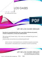 Ley de Los Gases Ideales