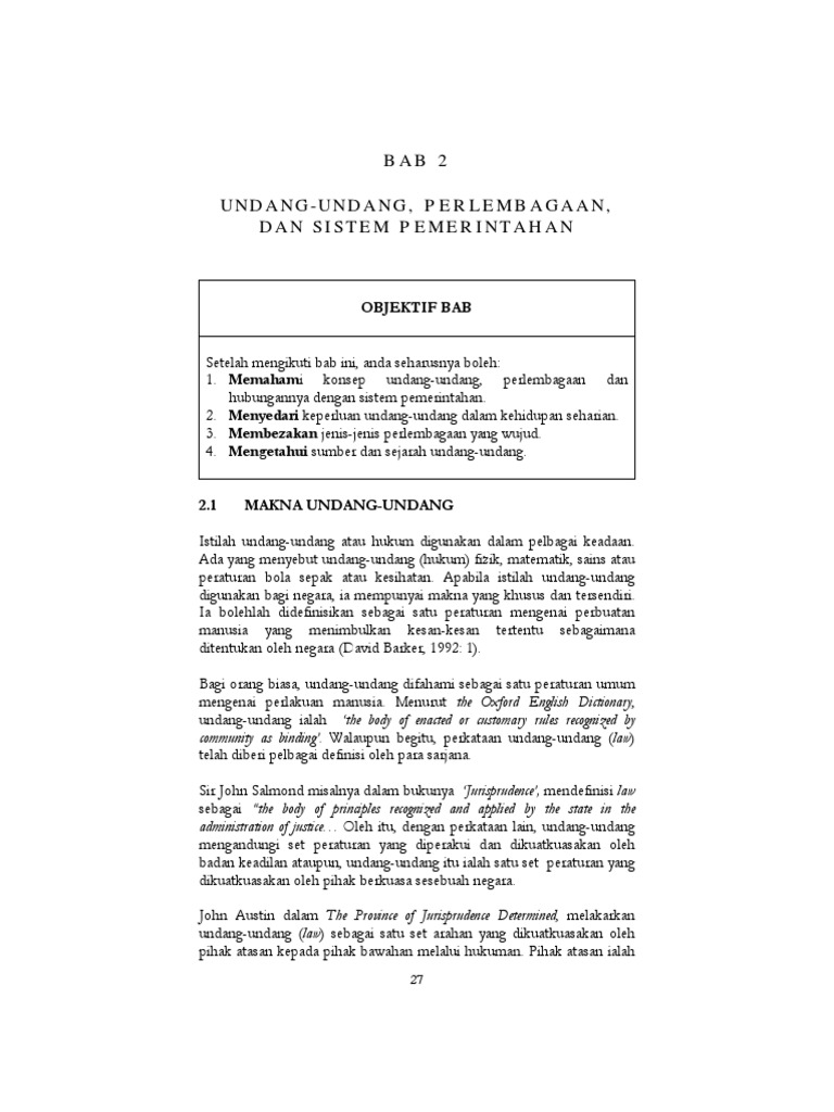 Bab 2 | PDF