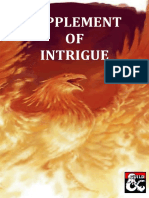 Supplement of Intrigue