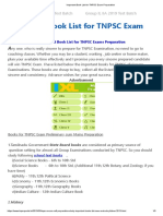 Important Book List for TNPSC Exam Preparation.pdf