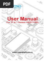 37 in 1 Box Sensor Kit Fuer Arduino PDF