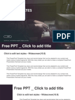 Free PPT Templates: Insert The Title of Your Presentation Here