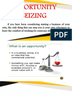 Entrep Opportunity Seizing
