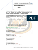 Modulo Matematica 8 PDF