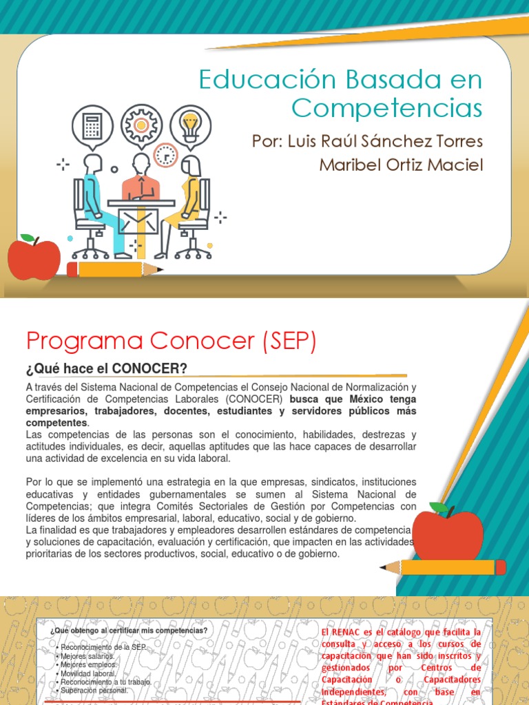 Educación Basada en Competencias | PDF | Plan de estudios | Diseño