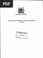 Security Interests in Movable Property Act, 2019