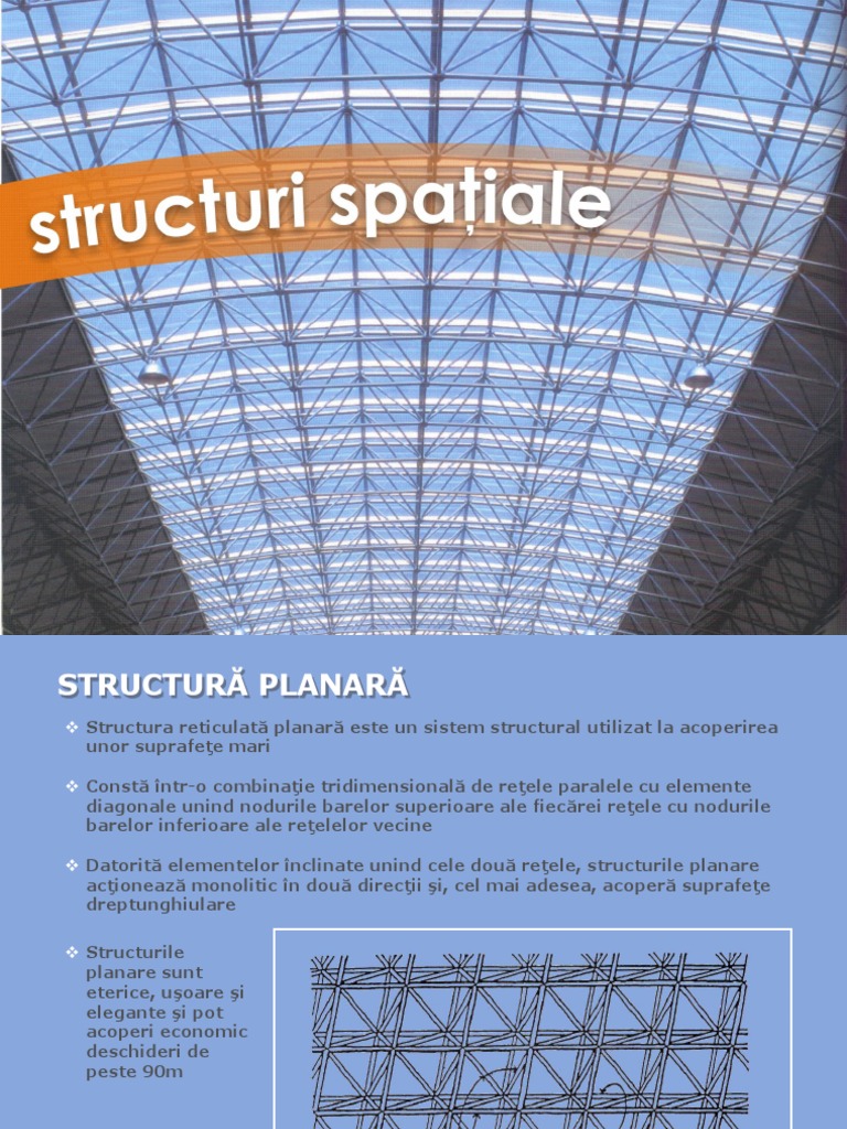 Structuri Metalice Spatiale | PDF