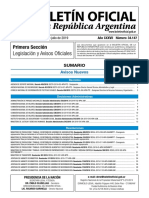 Boletín Oficial República Argentina