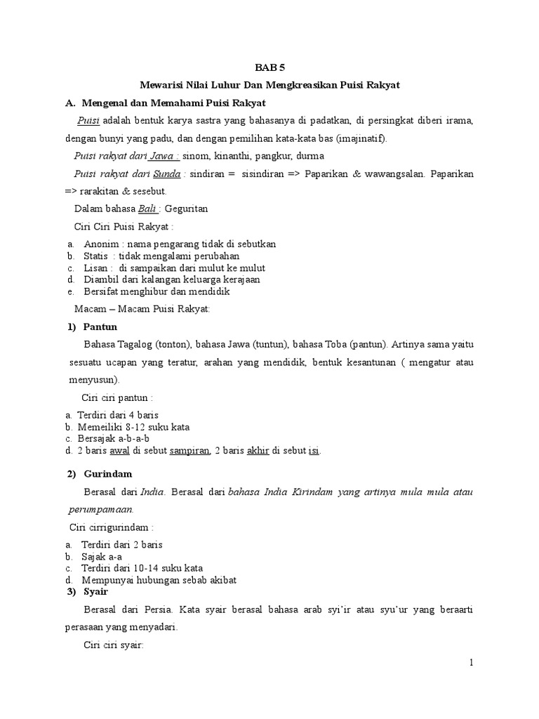 Free Gambar Kumpulan Materi Bahasa Indonesia Kelas 7 Terupdate oleh Cikimm.com