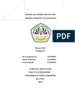 Makalah Teori Akuntansi Theory Positif A-1