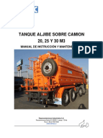 Tremac Manual de Instruccion y Mantenimiento Tanque Aljibe Sobre Camion 20 25 y 30 M3 PDF
