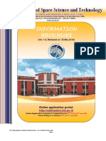 IIST Undergraduate Admission 2018 Brochure