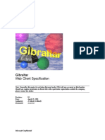 Gibraltar Web Client Specification  from the windows nt source code leak
