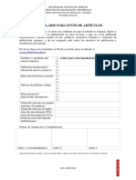 3.- FMT-DIDE-2016-001 - Formulario Para Envío de Articulos