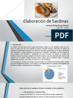 Elaboración de Sardinas