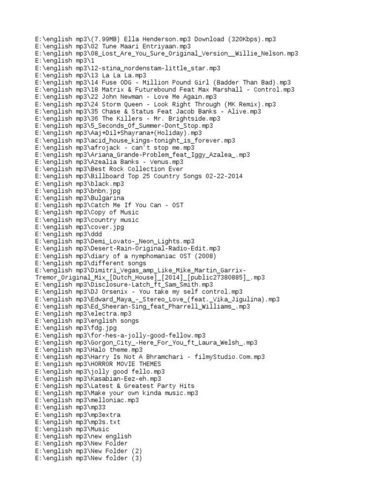 Mp3 Collection | PDF | Horror Films | Artists