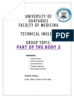 University of Guayaquil Faculty of Medicina Technical Ingles I Group Topic