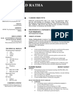 Resume DebiPrasad Tableau Power BI