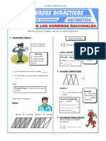 Conjunto de Los Números Racionales para Segundo de Secundaria