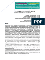 A influência da violência doméstica no desenvolvimento escolar