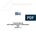 Training Manual SAP SNC v1.1