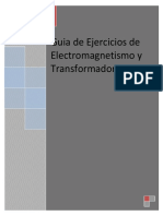 Guia de Ejercicios de Electromagnetismo y Transformadores