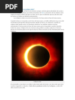 Por Qué Se Produce Un Eclipse Solar