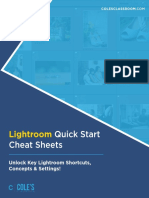 ColesClassroom Lightroom-Cheatsheet PDF