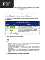 Spring Interview Questions and Answers - Spring Framework Training - Edureka