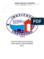 Plan de Area de Ciencias Naturales Actualizado 2017 Corpoinscar