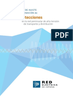 Protecciones Red Peninsular 2017 PDF