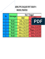 Jadwal PDF