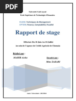 Rapport de Stage 1ere Annee ESTE Au Sein